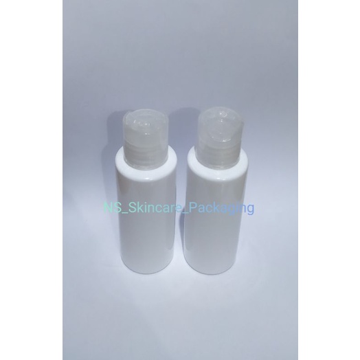 Botol presstop / disstop / presson 100ml RF putih