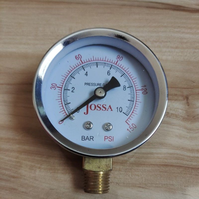 Jossa pressure gauge 10bar / JOSSA manometer 10kg  / Jossa meteran compresor 10bar