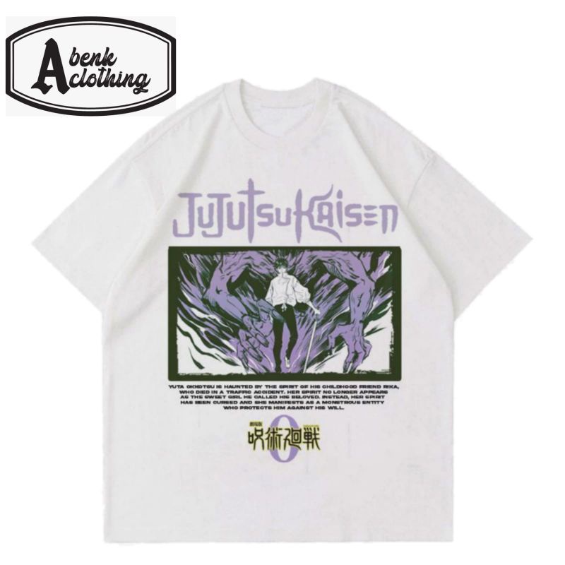 KAOS JUJUTSU KAISEN 0 - YUTA OKKOTSU | T-SHIRT BAJU ANIME MANGA JUJUTSU KAISEN  | KAOS ANIME JAPAN |