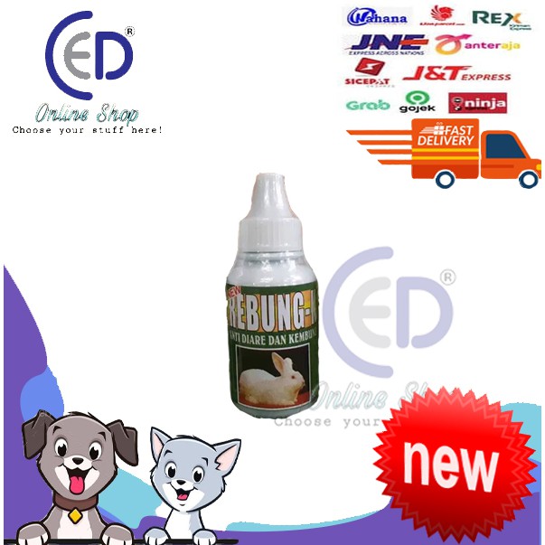 Rebung K 30 mL - Obat Diare Kelinci