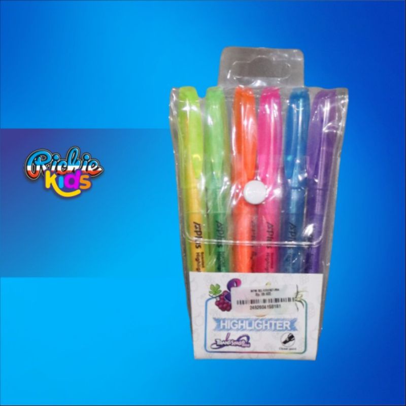 

Highlighter Stabilo A+ Plus Scanted Stabilo Set 6 Pcs Warna