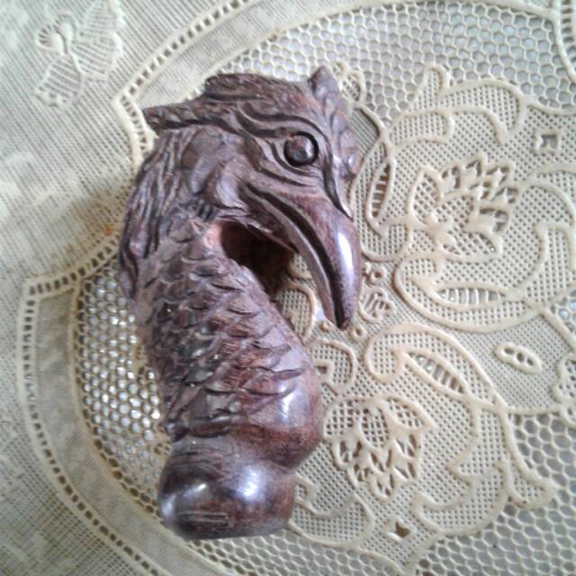 DEDER GAGANG KERIS UKIR  RANGKOK KAYU GALIH ASEM