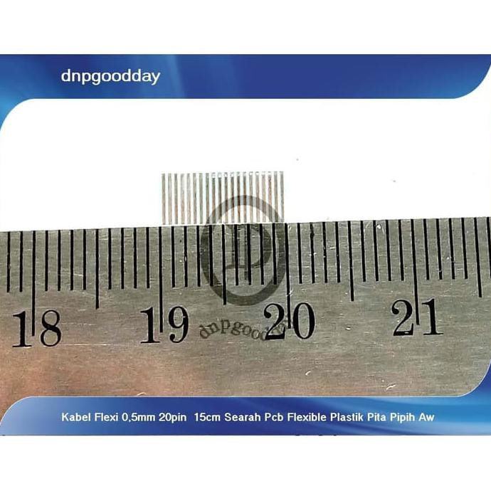

Kabel Flexi 0,5Mm 20Pin 15Cm Searah Pcb Flexible Plastik Pita Pipih Aw Dnpgood11 Segera Beli