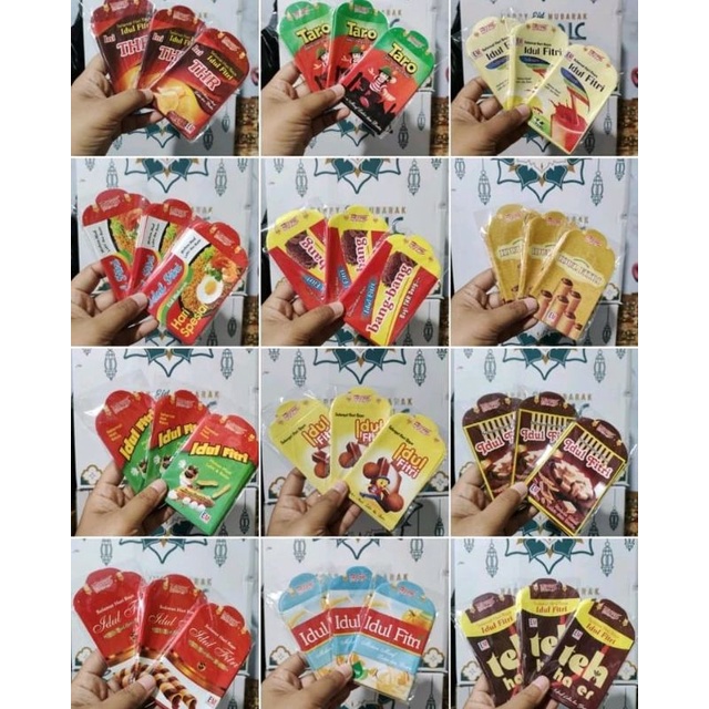 

AMPLOP LEBARAN SIAP PAKAI SIAP JUAL ISI 10 PCS PER PACK MEDIUM 7X12 MOTIF SNACK