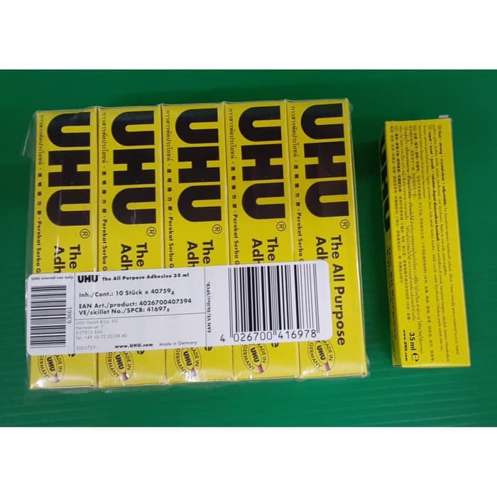 

LEM UHU NO 13 ISI 35ml | LEM SERBAGUNA | ADHESIVE | STATIONERY