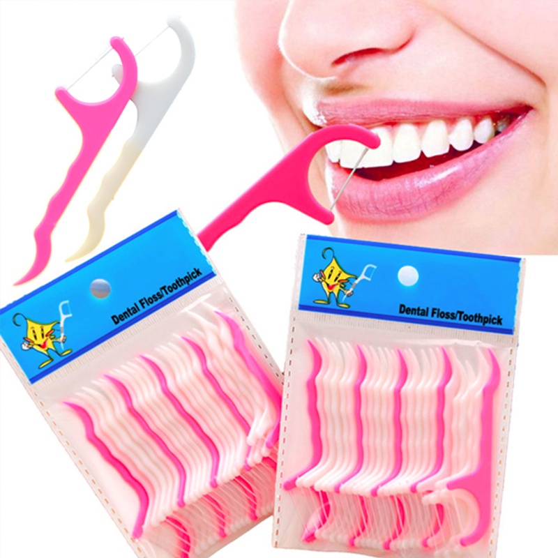 25pcs/set Benang Pembersih Gigi / Dental Floss coolcolor