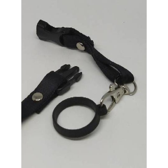 

Top Sale lanyard R 40 cm plus karet 20mm gantungan tali o ring nyaman dipakai