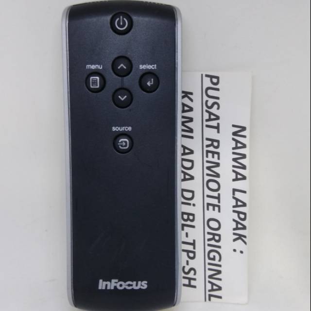 REMOTE REMOT PROJECTOR PROYEKTOR INFOCUS ORIGINAL ASLI IN76