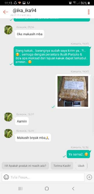 Promo Murah Parijoto ½ Kg (500 Gr) dan 1 Kg (1000Gr) Fresh FREE TESTPACK Asli Muria