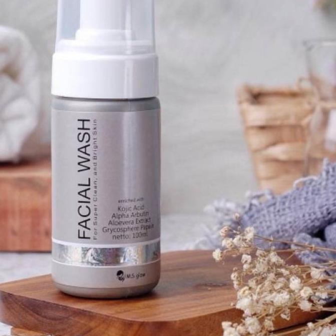 (KD-713)-ECER FACIAL WASH M*S GLOW FACIAL WASH WANITA FACIAL WASH CEWEK FACIAL WASH TERLARIS FACIAL 