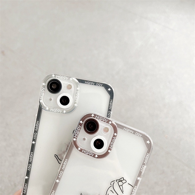 Soft Case Tpu Motif Anime Princess Line Compatible for iPhone 11 Pro Max iPhone 14 13 12 Pro Max X Xr Xs Se 2020 Max 7plus 8plus 8 7 6 6s plus Anime Princess Line TPU Soft Silicone Phone Protective Back Cover