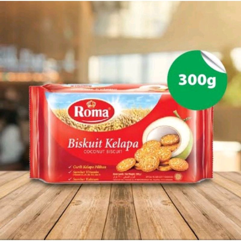 Biskuit Roma Kelapa 300gr