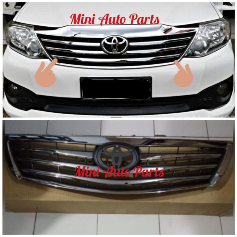 Gril GRILL Grille RADIATOR Grand FORTUNER Trd 2012 2013 2014 2015 Original