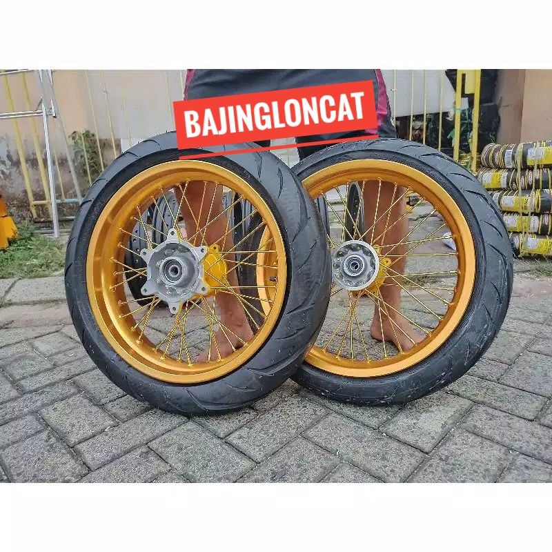 Jual Velg Supermoto Yamaha Wr Wr Sepaket Velg Set Super Moto Yamaha Wr Wr Plus