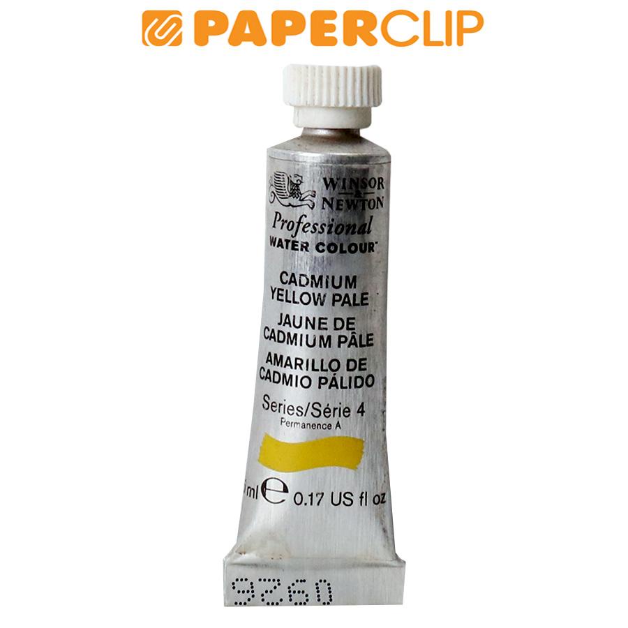 

WATERCOLOR WINSOR & NEWTON S4 5ML CADMIUM YELLOW PALE 0102118