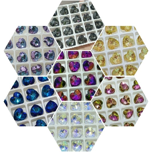 Love Pendant 18mm C Swa