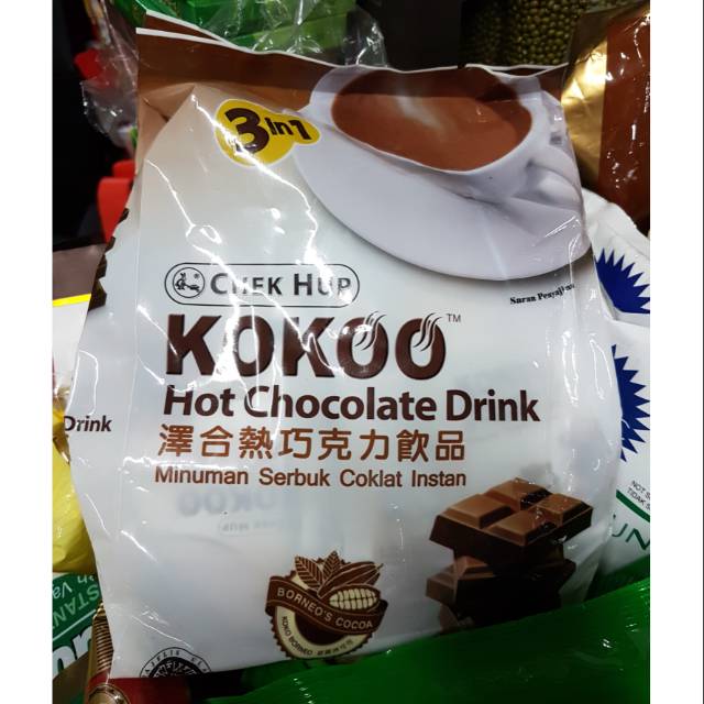 

Chek Hup Kokoo Hot Chocolate 3 in 1/ Chek Hup Cokelat/