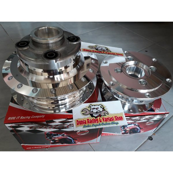 BRILIANT!!! Velg Megapro primus Rossi 215-17 250-17 paket set Tromol ride it plus jarijari bonus