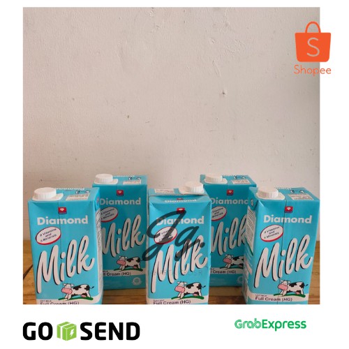 PAKET UHT DIAMOND PLAIN PREMIUM 946 ml 5 PCS 1 LITER / SELITER 1000