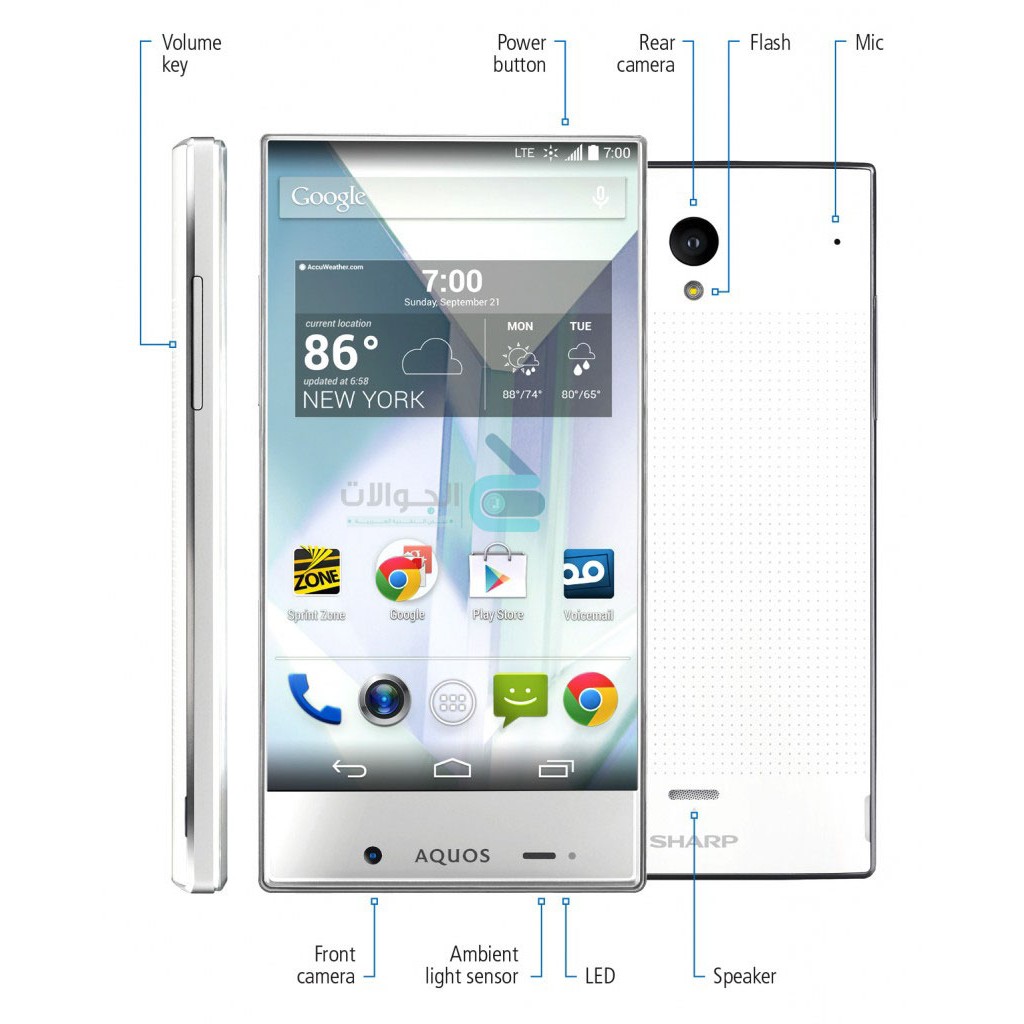 Sharp Aquos Crystal Sh825wi Shopee Indonesia