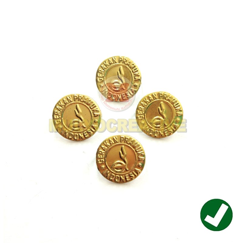 Emblem Topi Boni Atribut Pramuka - Emblem Topi Boni Murah