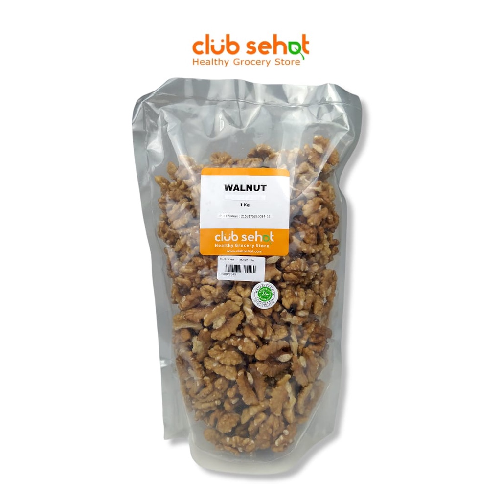 

Club Sehat Kacang Walnut raw / mentah 1kg