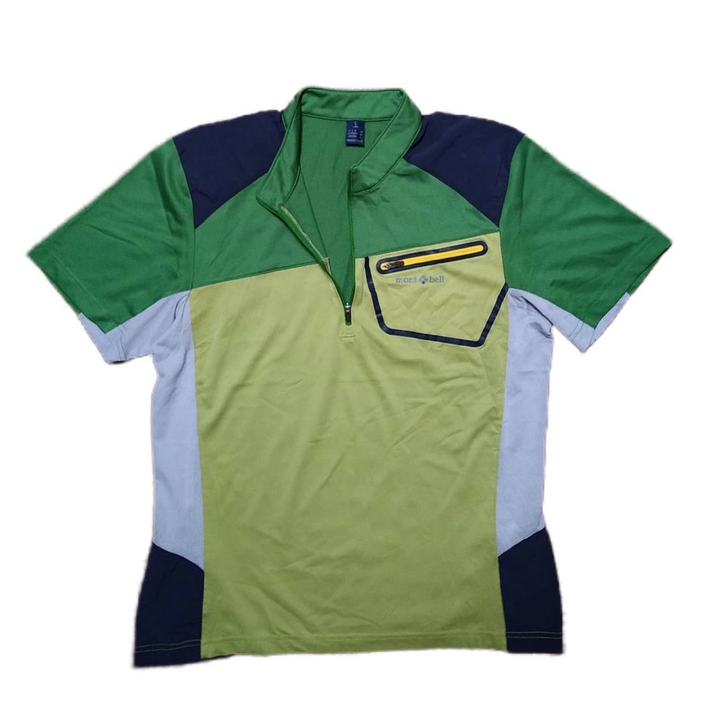 KAOS BASELAYER MONTBELL DRIFIT QUICK DRY PRIA WANITA OLAHRAGA SPORT ULTRALIGHT TRAIL RUNNING MURAH