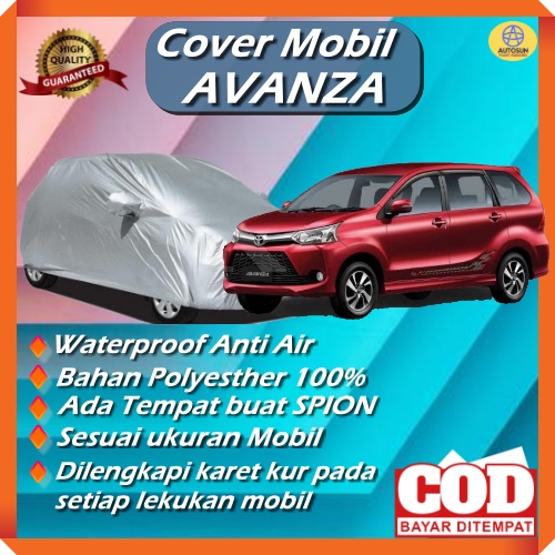 Sarung mobil cover penutup mobil selimut mobil TOYOTA Avanza  waterproof anti air Proteksi Sinar U.V Matahari by AutoSun