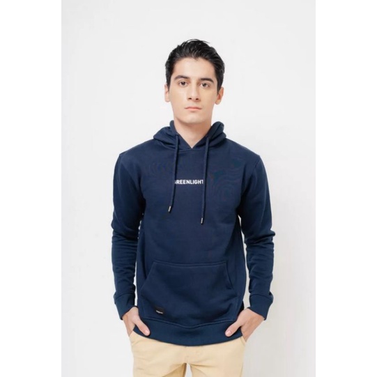 HOODIE GREENLIGHT NAVY LOGO II HOODIE ORIGINAL II HOODIE PRIA