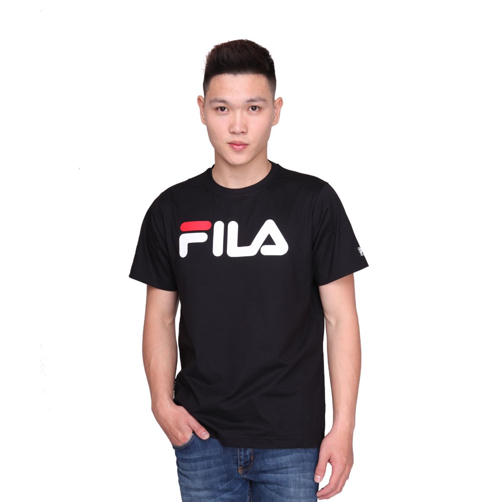  Fila  Baju  Kaos  Cultura IV Hitam Shopee Indonesia