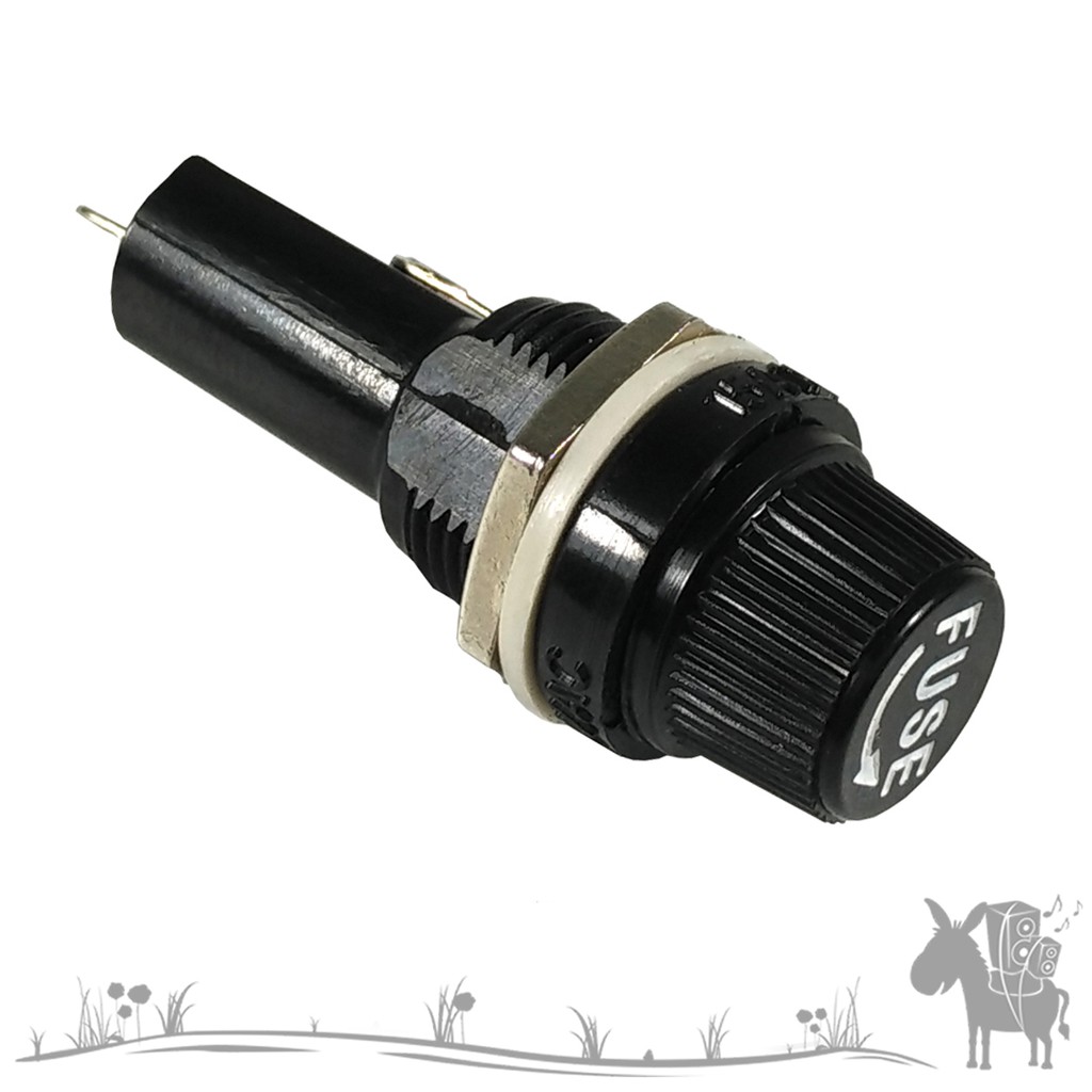 [SOC-9037] FUSE HOLDER BESAR TEMPAT SIKRING BESAR MURAH 5X1.7CM