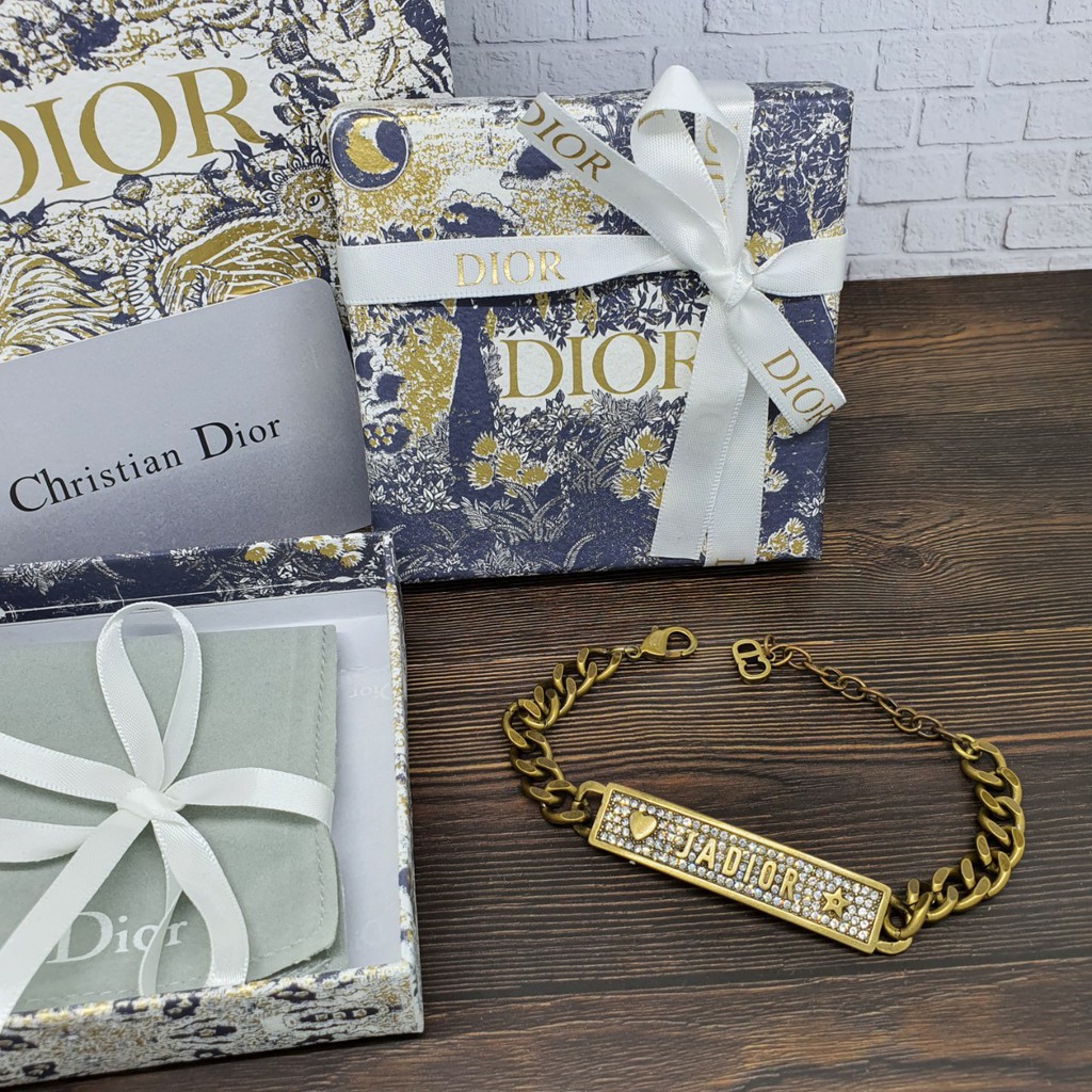 PERHIASAN IMPORT MURAH - Gelang CDR Jadior Love Star Crystal Plate AC2119