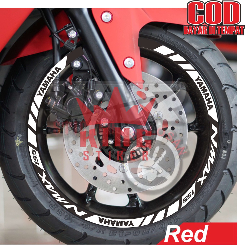 Stiker Motor Velg Yamaha NMAX 155 Cutting Sticker List Pelek Ban Varian Aksesoris Terbaru