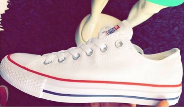 Sepatu Converse Classic OX Allstar Full White Putih Sneakers Kado Hadiah Pria Wanita Couple Murah