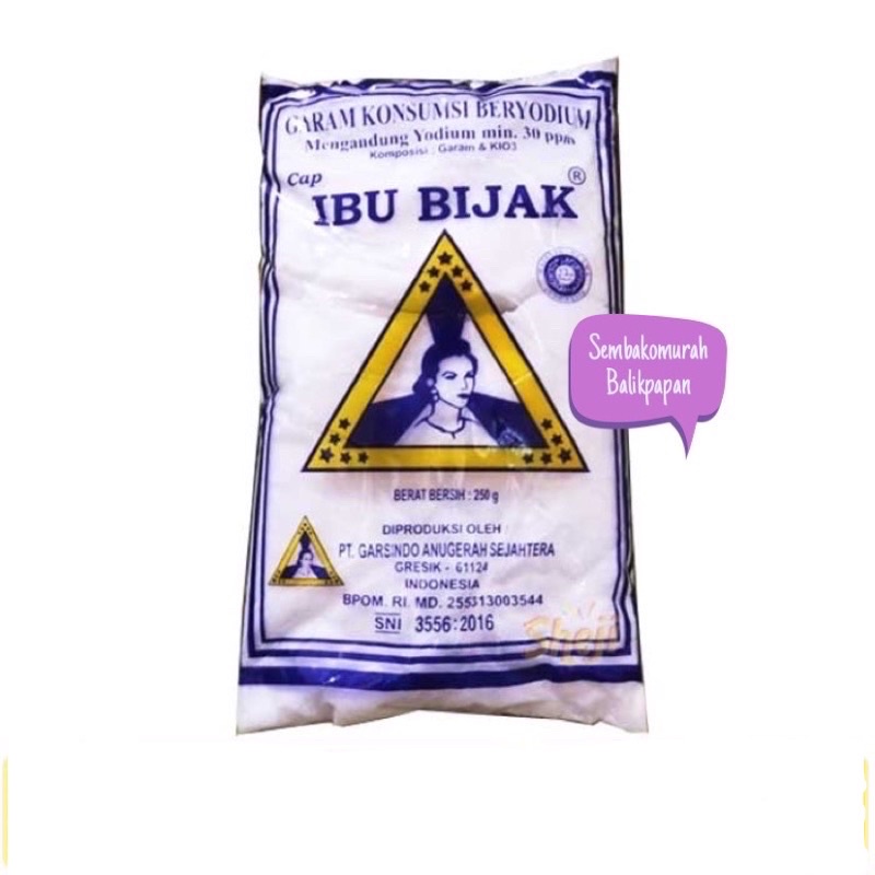 

garam ibu bijak 150gr