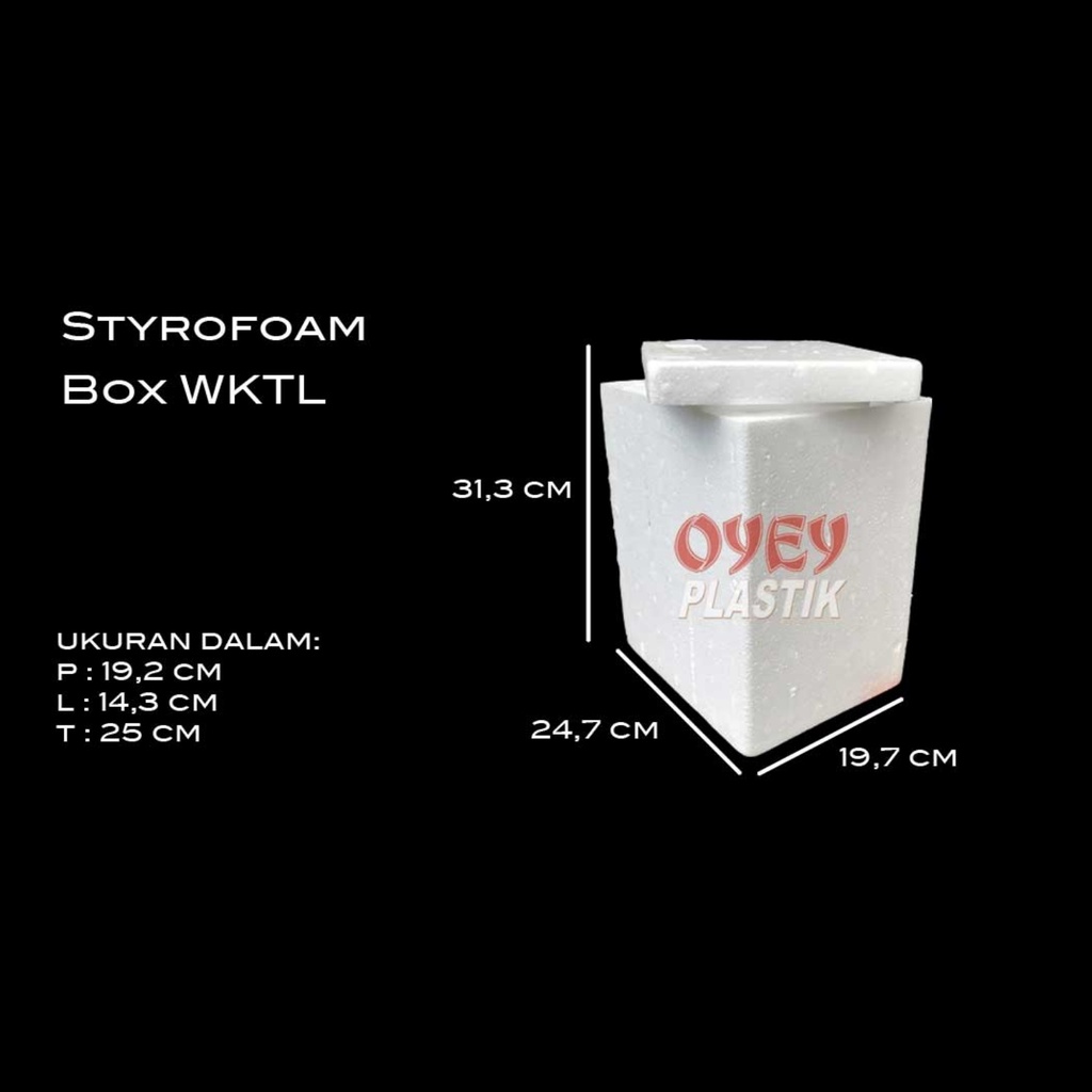 

Styrofoam box WKTL (Es Wawan Kecil) / Kotak Stereofoam Foam Sterofom