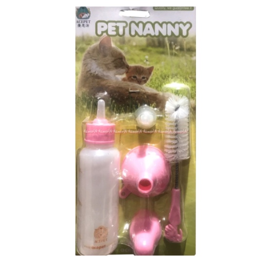 Pet Nanny Botol Susu Anjing Kucing Hewan Peliharaan Milk Botol Petnanny Milk Bottle For Dog Cats Cat