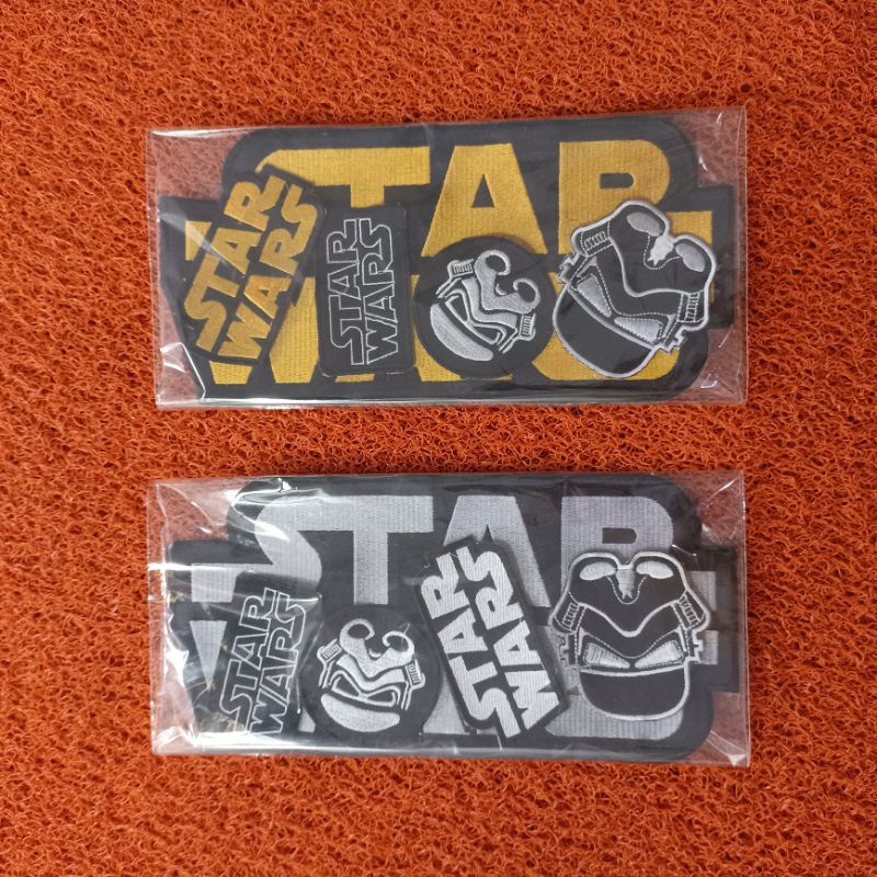 Backpatch bordir besar STARWARS satu Set best Quality terlaris