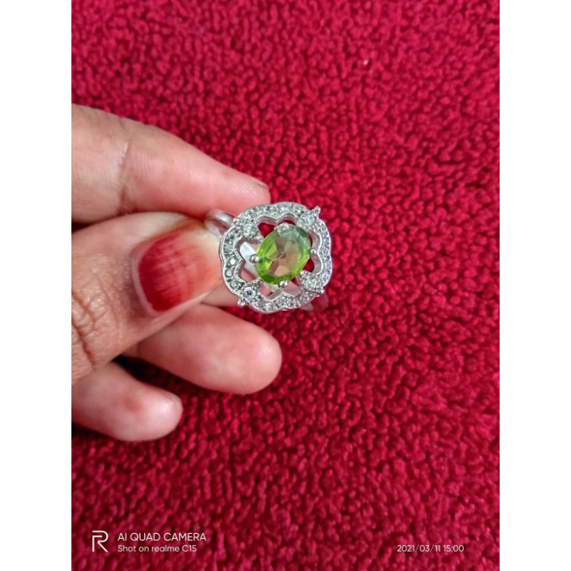 cincin wanita akik zabarjad