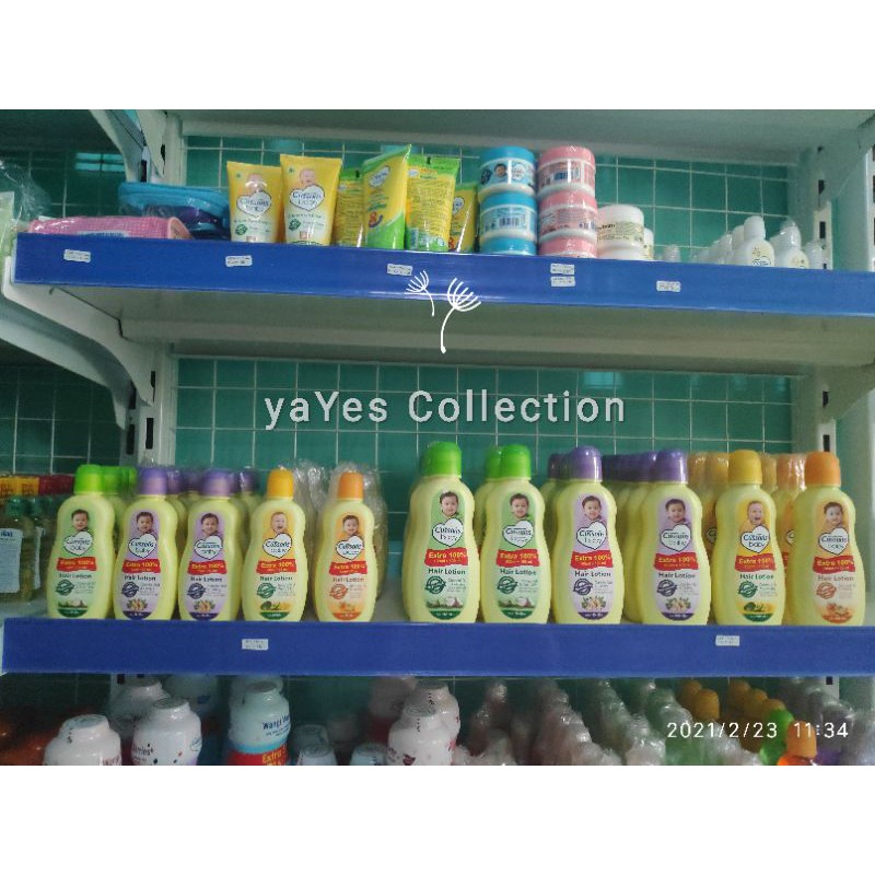 Hair lotion Cussons baby 200 ml 100 ml 50 ml natural oil coconut &amp; Vit E minyak rambut bayi kelapa