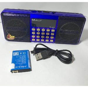 Portable radio pemutar musik mp3 music player box Speaker Mp3 Rolinson dual speaker ada tobol repea