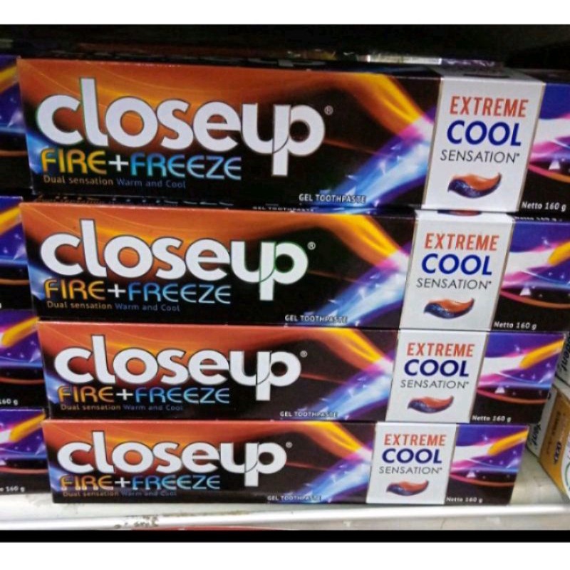 Closeup fire + freeze pasta gigi 160 gram