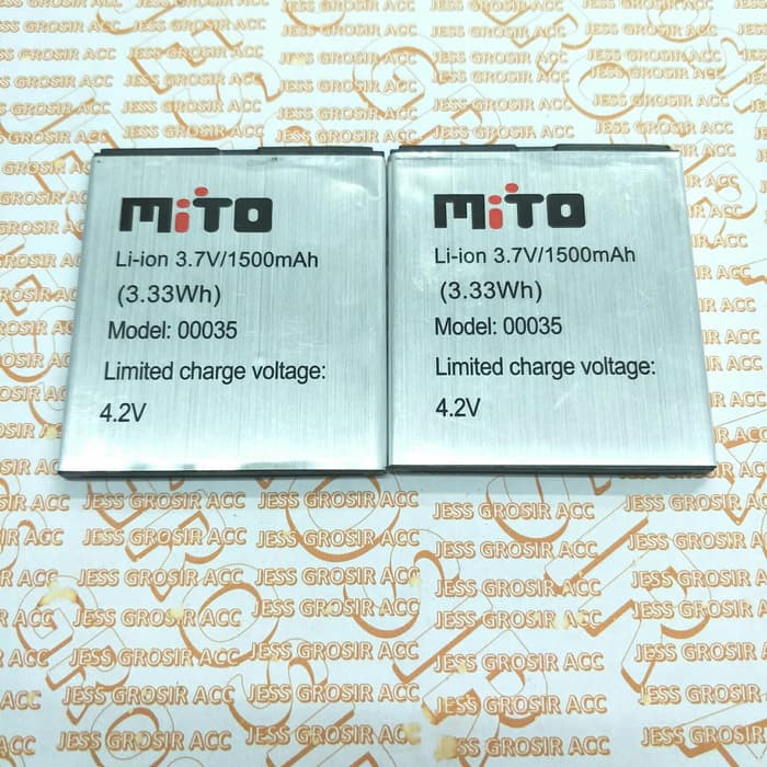 Baterai Battery Original MITO BA-00035 , BA00035 , A800 DUAL CORE