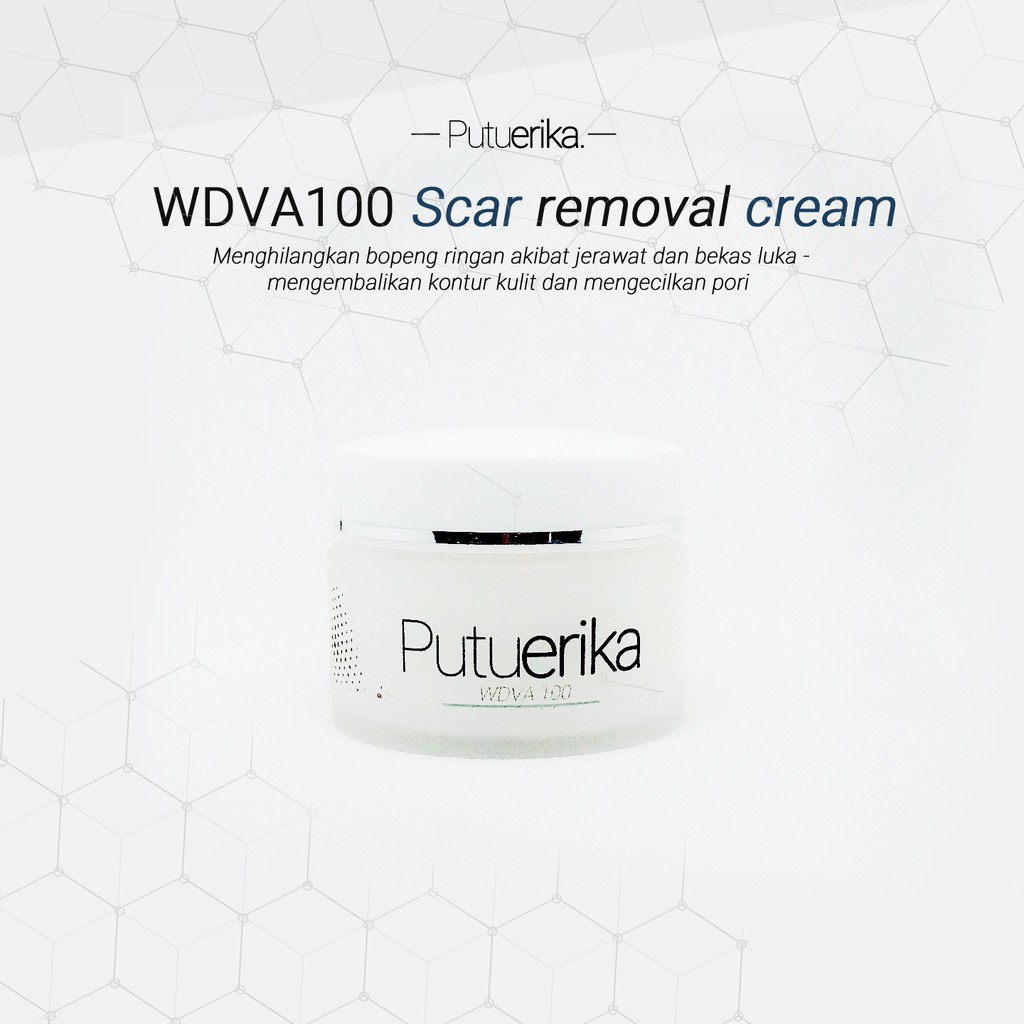 cream anti bopeng ringan | PUTUERIKA WDVA100 cream