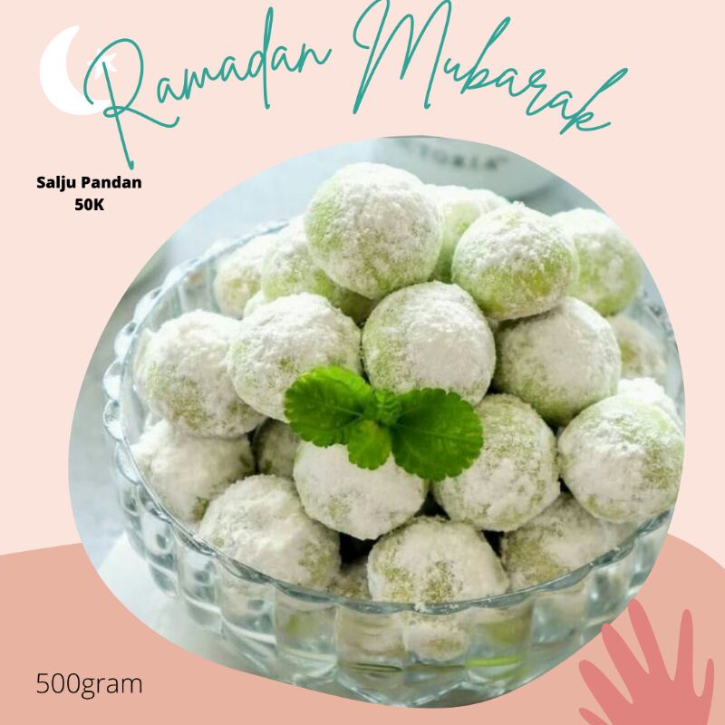 

Kue Kering Lebaran "Pandan Salju)