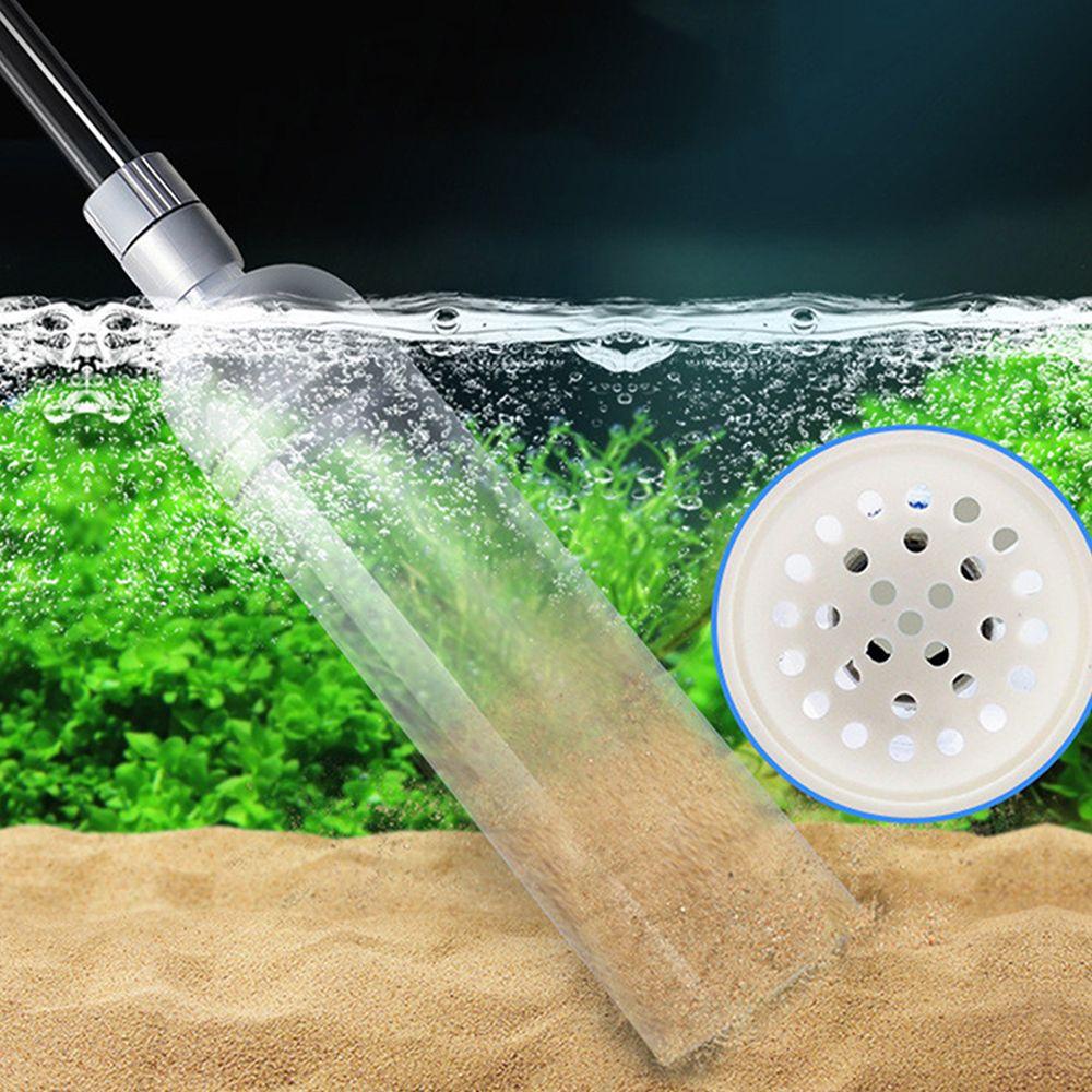 Solighter Fish Tank Water Changer Portable Pembersih Aksesoris Handheld Water Changer Pump