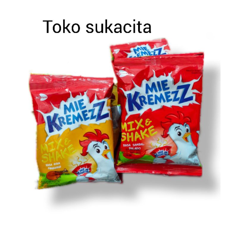 

Mie Kremezz Mixe & Shake Ayam Panggang Dan Sambal Balado