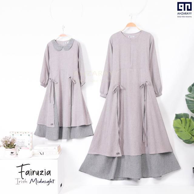 Ready Stock Famset Ahzarayy Koko Fairuz Fairuza Irish Midnight Sarimbit Fairuz Fairuzia Ahzarayy