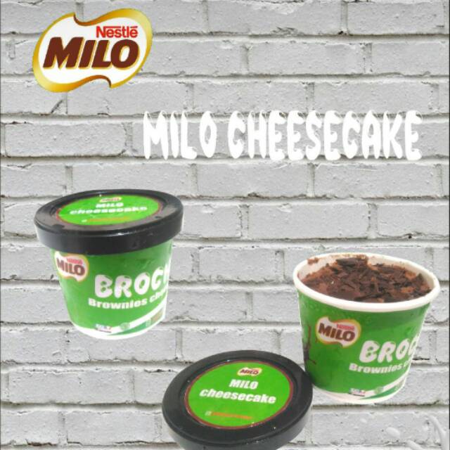 

MILO CHEESECAKE MINI