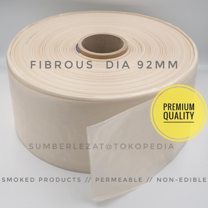 

[COD] FIBROUS 92 mm CASING / KULIT SOSIS JUMBO [COD]